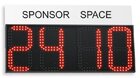 Substitute Boards, Player Substitution, Time Remaining, Visualiser of numbers of players entering and exiting as substitutes in football (soccer) game