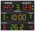 FIBA approved Basketball scoreboard - Multisport scoreboard