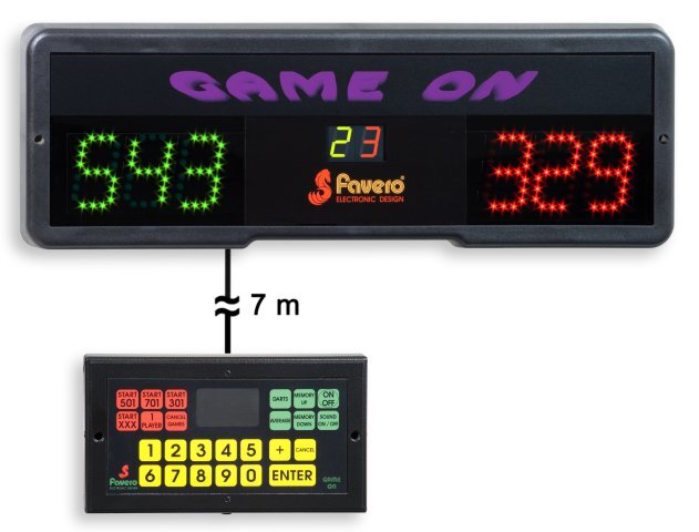 electronic dart scorer