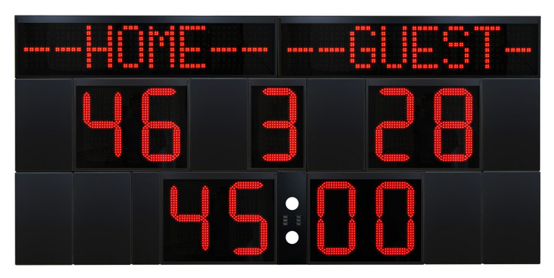 FAVERO: Outdoor scoreboard, electronic scoreboard with programmable ...