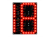 Scheda F1307, cifra 18, LED rossi, H15cm